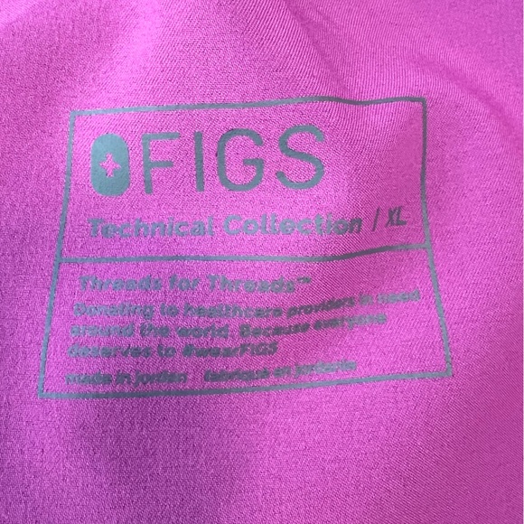 Figs Zamora Jogger Scrub Pants Size Women’s XL Color Purple/Pink (Ultraberry ?) - Picture 9 of 12